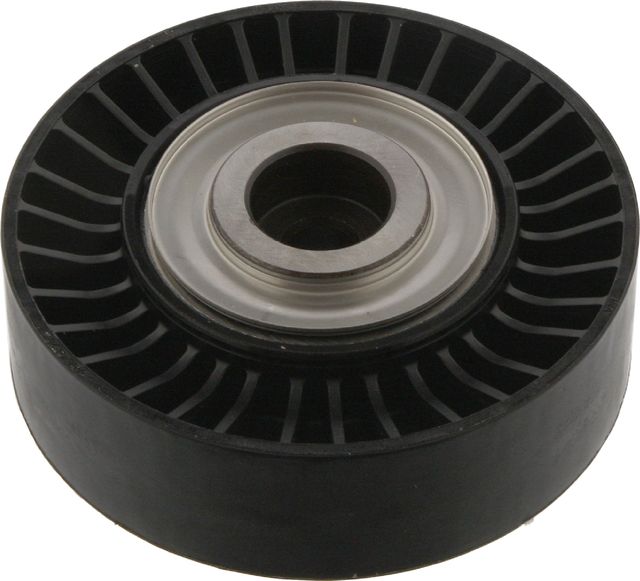Направляющий (ведущий) ролик приводного поликлинового ремня Febi Bilstein (полимерный материал). Артикул 36084