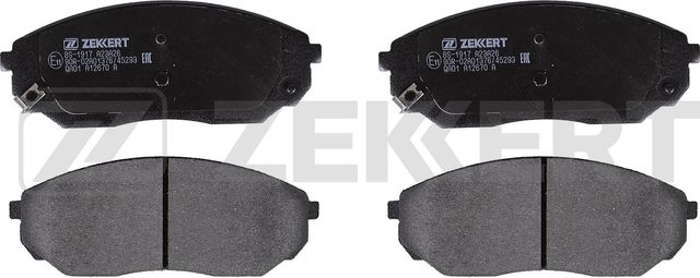 Тормозные колодки Zekkert. Артикул BS-1917