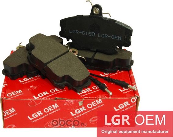 Колодки тормозные (перед.) LGR-OEM LGR-6150 (7701208265) для а/м RENAULT LOGAN 8. Артикул LGR6150