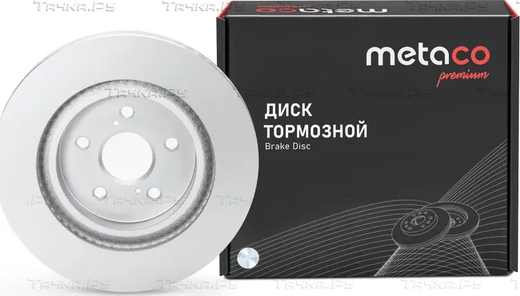 Диск тормозной передний Premium (Metaco). Артикул 3050610