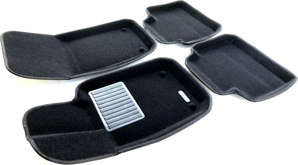 Коврики текстильные Euromat 3D Business для салона Porsche Panamera II 2017-2026. Артикул EMC3D-004105