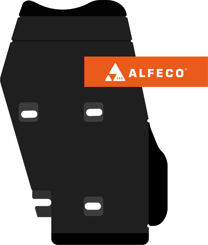 Защита Alfeco для редуктора Toyota Yaris 2019-2023. Артикул ALF.24.140