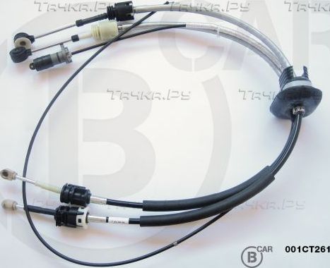 Трос переключения передач КПП B CAR для Citroen Jumpy II 2007-2016. Артикул 001CT261