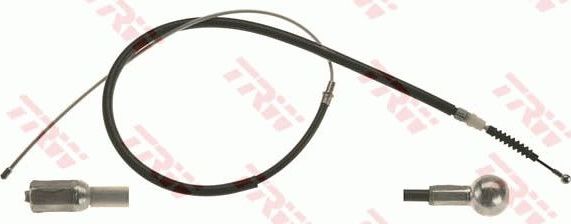Трос ручника (тросик ручного тормоза) TRW. Артикул GCH499