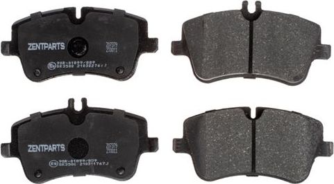 Тормозные колодки Zentparts. Артикул Z07379