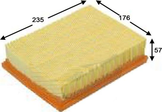 Воздушный фильтр JS Asakashi. Артикул A0200