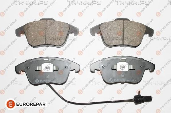 Тормозные колодки Eurorepar. Артикул 1639377080