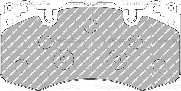 Тормозные колодки FERODO RACING DS2500. Артикул FCP4379H