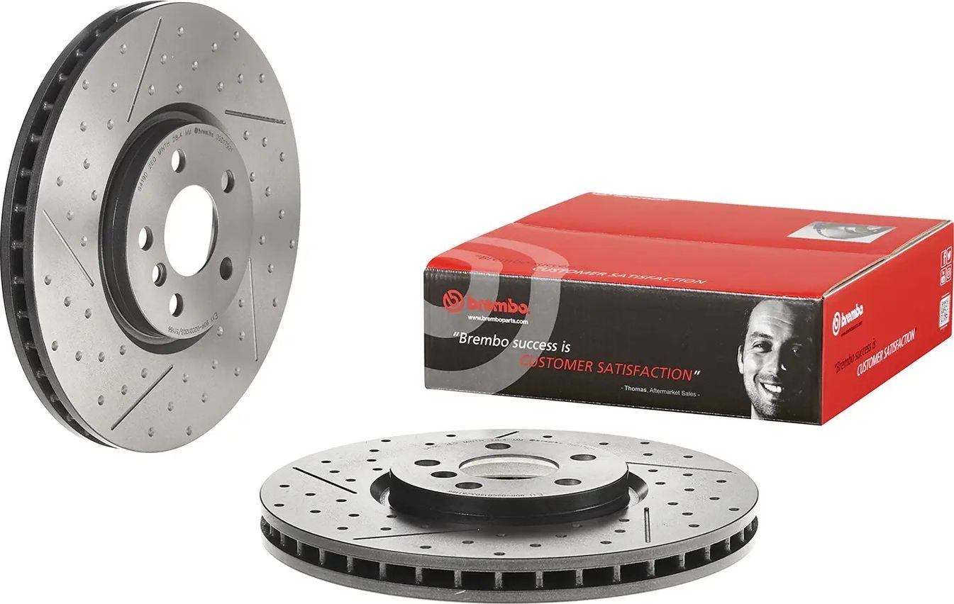 Тормозной диск Brembo PRIME LINE - UV Coated. Артикул 09.D179.21