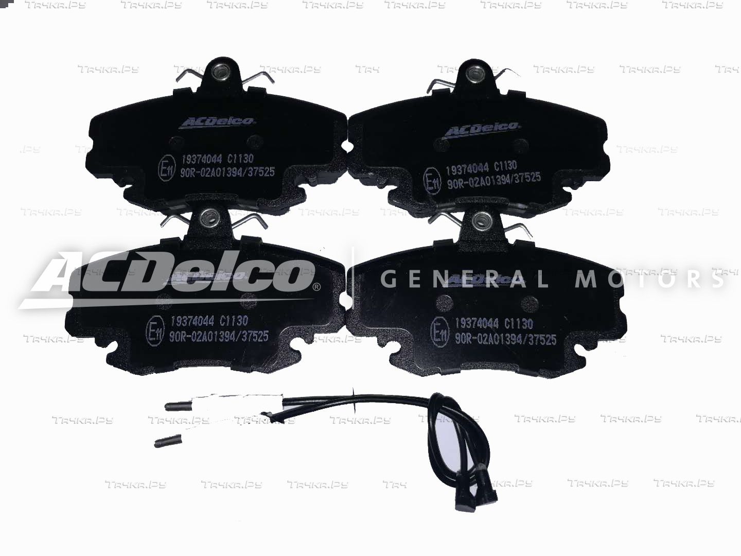 Тормозные колодки ACDelco передние для Renault Logan II 2007-2026. Артикул 19374044