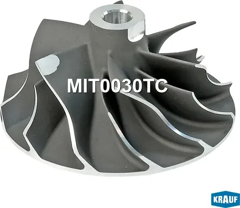 Крыльчатка турбокомпрессора Krauf. Артикул MIT0030TC