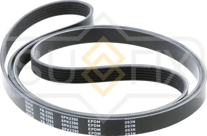 Ремень поликлиновый 6PK2390 (Sufix). Артикул FB-3265