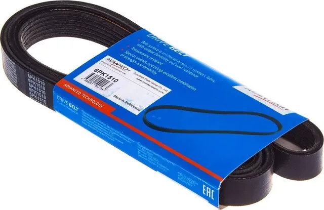 Ремень поликлиновой (Avantech). Артикул 6PK1510