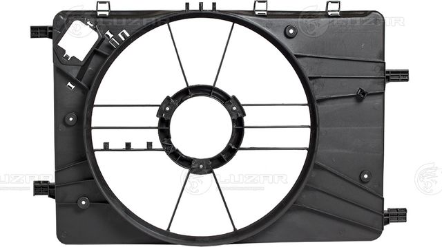 Кожух э/вентилятора для а/м Chevrolet Cruze (09-) (LFS 0550) (Luzar) Luzar (полимерный материал). Артикул LFS 0550