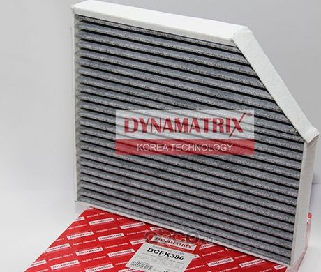 фильтр воздушный салона угольный (Dynamatrix-Korea). Артикул DCFK386