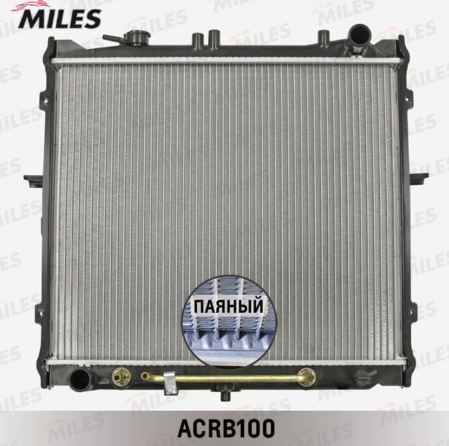 Радиатор охлаждения двигателя Miles для Kia Sportage I 1997-2003. Артикул ACRB100