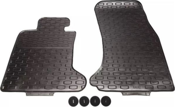 Коврики BMW (OEM) BASIS оригинальные для салона BMW 5 E60, E61 2003-2010 передние. Артикул 51472409278