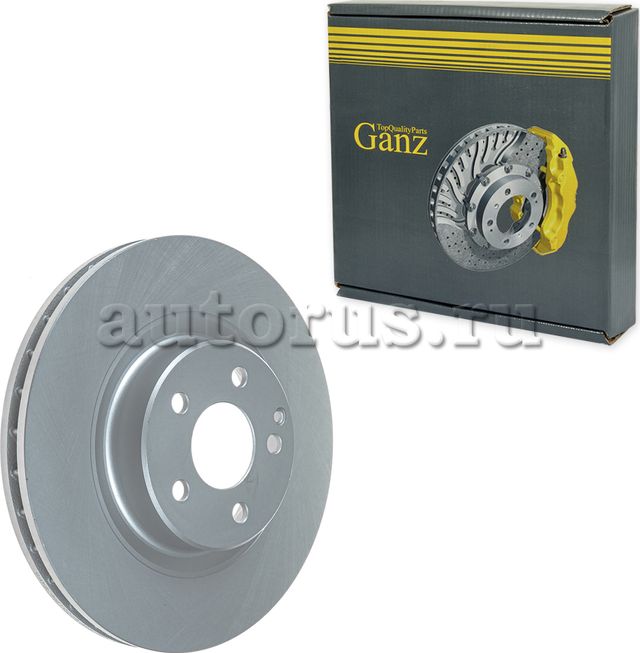 Диск тормозной передний (Ganz). Артикул GIJ10038