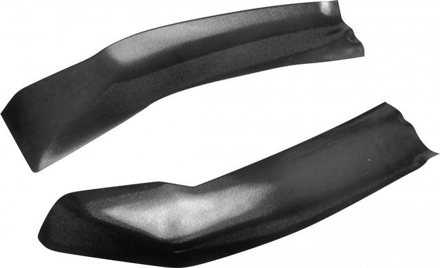 Накладки PT Group на ковролин тоннельные передние (2 шт) (ABS) для Chevrolet Cobalt 2019-2022 ЧЕРНЫЕ. Артикул CHC-19-110423.33