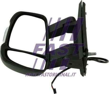 Зеркало боковое Fast левое для Fiat Ducato III 2006-2026. Артикул FT88270