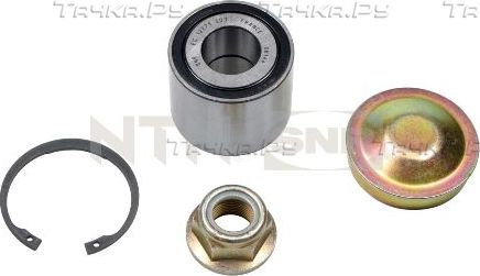 Ступичный подшипник (комплект) NTN / SNR задний для Renault Kangoo I 1997-2009. Артикул R155.58