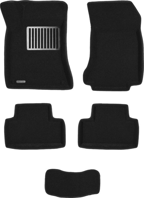 Коврики текстильные Euromat 3D Lux для салона Mercedes-Benz GLA-Класс H247 2020-2026. Артикул EM3D-003523