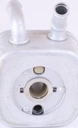 Радиатор масляный (маслоохладитель) для двигателя Nissens (алюминий). Артикул 90853