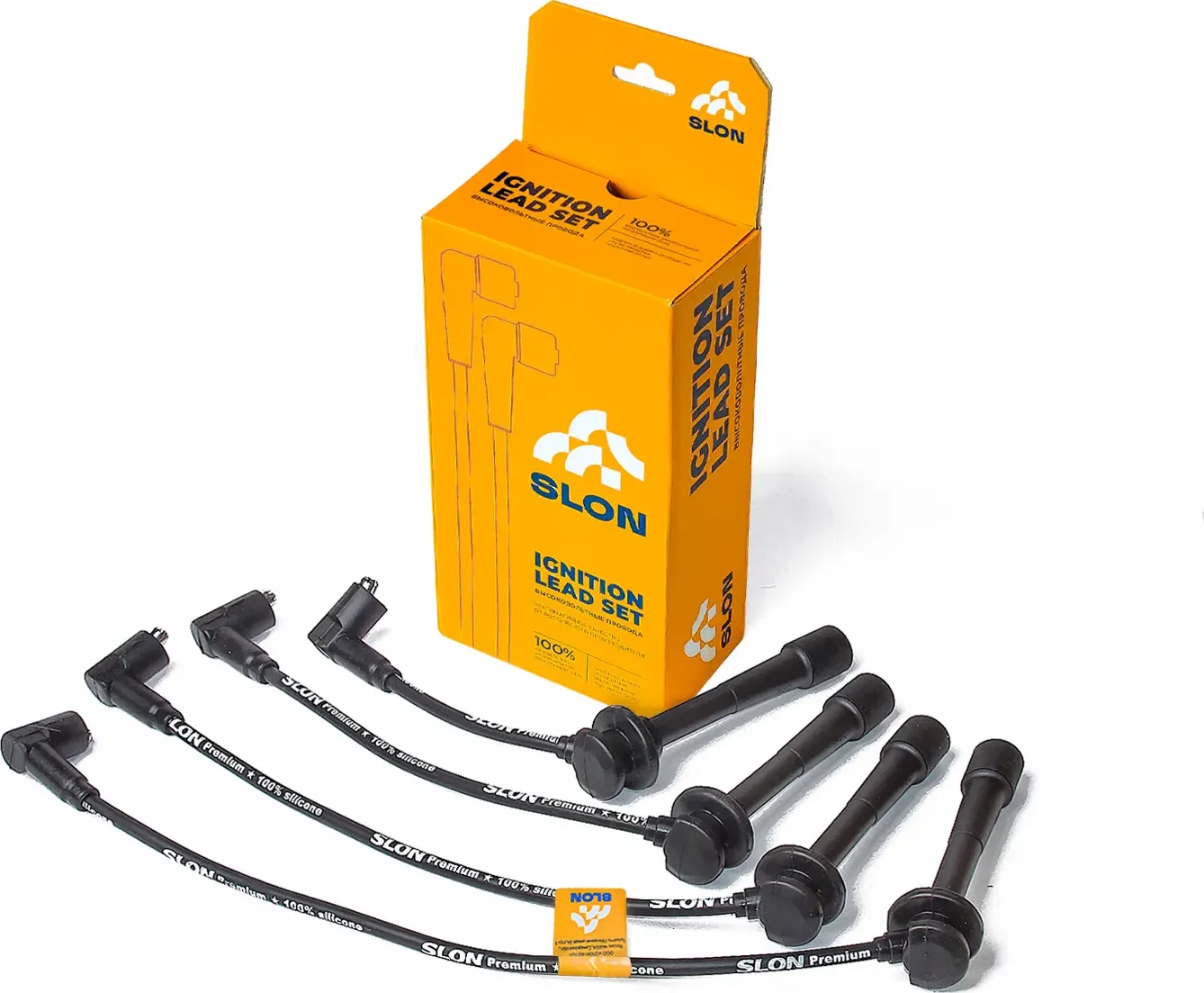 Комплект высоковольтных проводов Kia Rio  Spectra  Sephia I/II 1.5 16V (27400-2X140) (Slon) Slon. Артикул sln.012