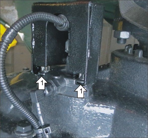 Защита усиленная Мотодор для датчика MAN TGS шасси 2007-2026. Артикул 24804