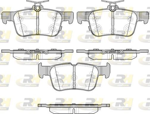 Тормозные колодки RoadHouse. Артикул 21551.12