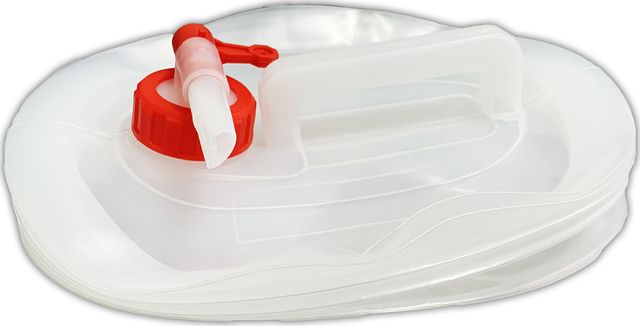 Канистра ТехноХим складная ЕВРО (гармошка) 11л. Артикул skl11leuro