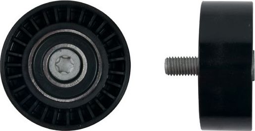 Направляющий (ведущий) ролик ремня ГРМ Gates (полимерный материал). Артикул T42304