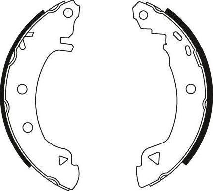 Тормозные колодки TRW. Артикул GS8631