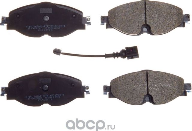 Колодки тормозные дисковые Avantech (противоскрипная пластина в компл.). Артикул AV1211