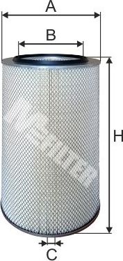 Воздушный фильтр MFilter. Артикул A 520