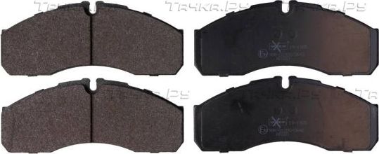 Тормозные колодки MaXgear передние для IVECO Daily III 1999-2007. Артикул 19-1985
