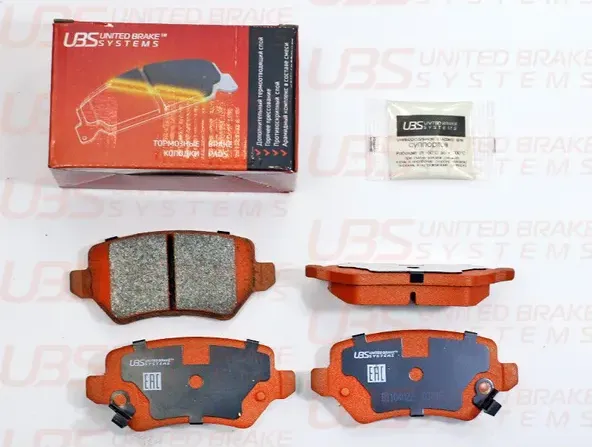 Тормозные колодки KIA VENGA 10-/OPEL ASTRA G/H/ZAFIRA A/B 05-/08-/MERIVA A/B 03- (UBS). Артикул B1104022