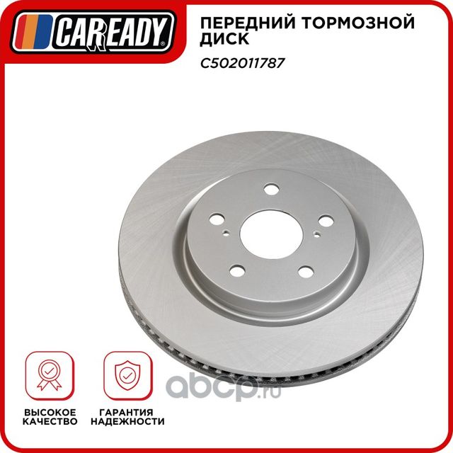 Передний тормозной диск (Caready). Артикул C502011787