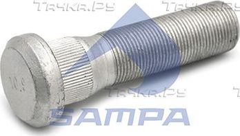Шпилька колеса (болт ступицы) Sampa для Volvo  FH16 1993-2002. Артикул 031.070
