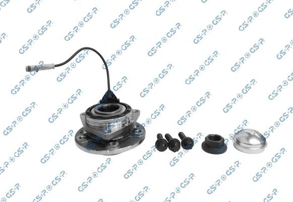 Ступица колеса с интегрированным подшипником GSP передняя правая/левая для Opel Vectra C 2002-2009. Артикул 9330021K