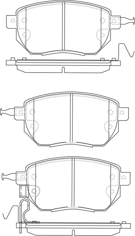 Тормозные колодки NiBK. Артикул PN2901
