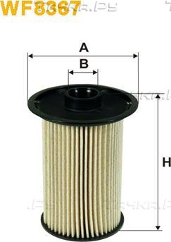 Топливный фильтр WIX Filters. Артикул WF8367