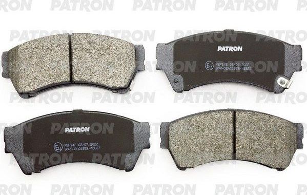 Тормозные колодки Patron. Артикул PBP142