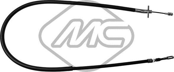 Трос ручника (тросик ручного тормоза) Metalcaucho правый для Volkswagen LT II 1996-2006. Артикул 80961