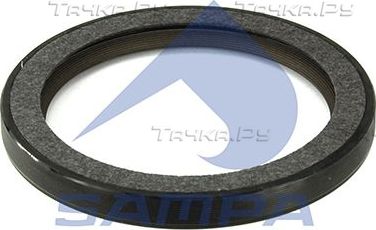 Сальник коленвала Sampa (PTFE (Polytetrafluorethylen)) для DAF XF 95 1997-2006. Артикул 050.401