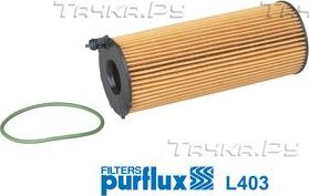 Масляный фильтр Purflux для Porsche Cayenne I (955) 2009-2010. Артикул L403