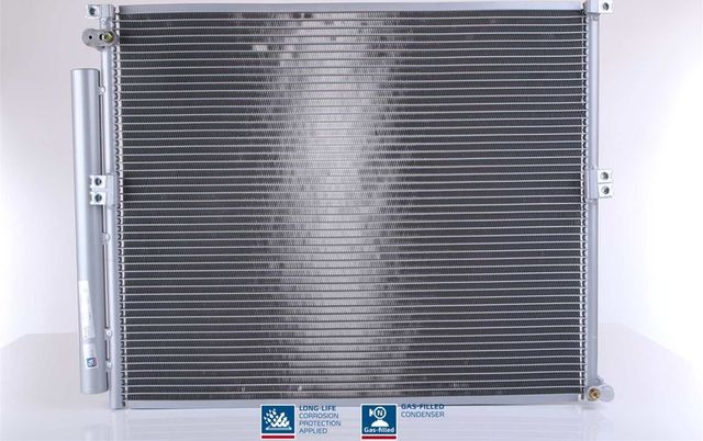 Радиатор кондиционера (конденсатор) Nissens (алюминий) для Toyota Land Cruiser Prado 120 2002-2010. Артикул 940106