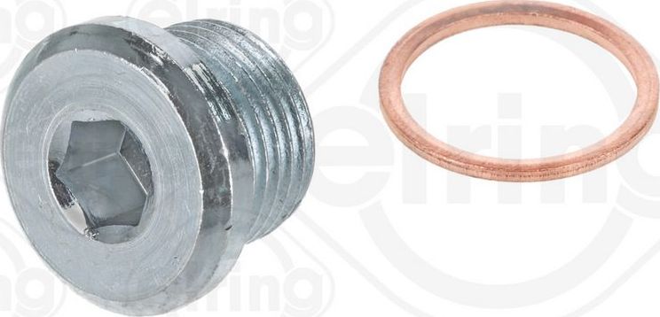 Сливная пробка масляного поддона двигателя Elring для Morgan Aero SuperSports 2010-2026. Артикул 877.870