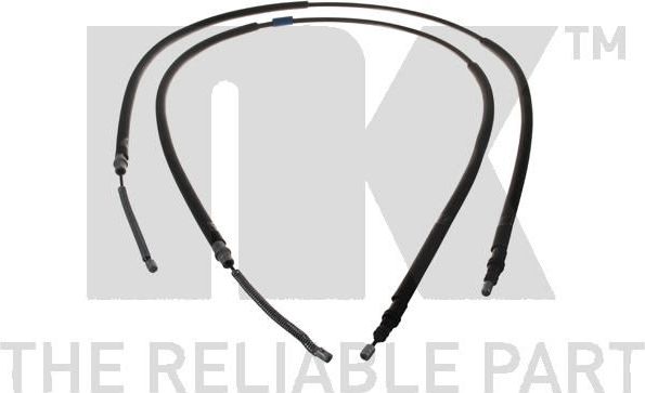Трос ручника (тросик ручного тормоза) NK. Артикул 9039138