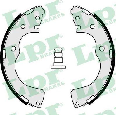 Тормозные колодки LPR. Артикул 01024